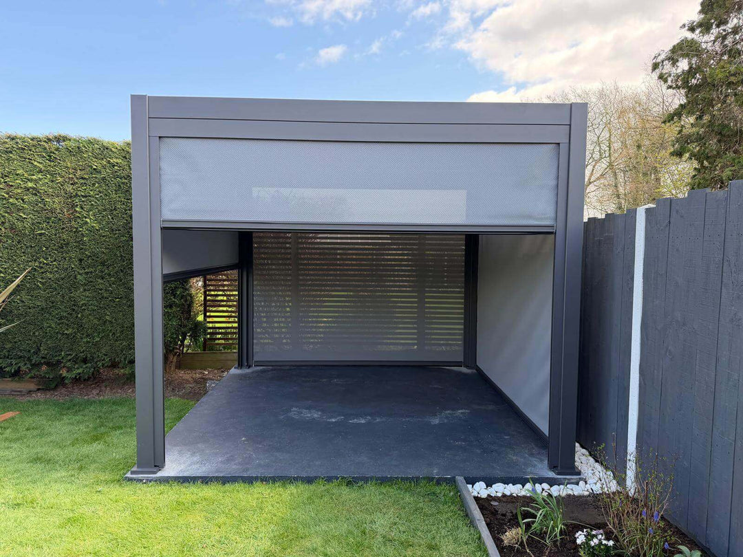 Nova Titan Pergola 4M x 3M with 4 Privacy screens
