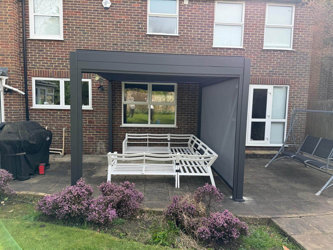 Nova Titan Pergola Installation in Twickenham, Greater London.