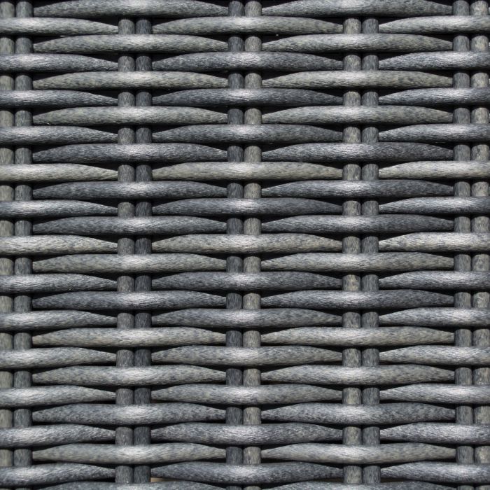 Bunbury Corner Garden Sofa Grey weave rattan image