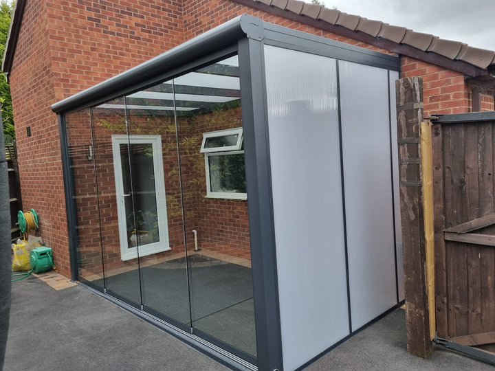 BOSCO Polycarbonate Side Wall Opal Opaque 3.0M RIGHT