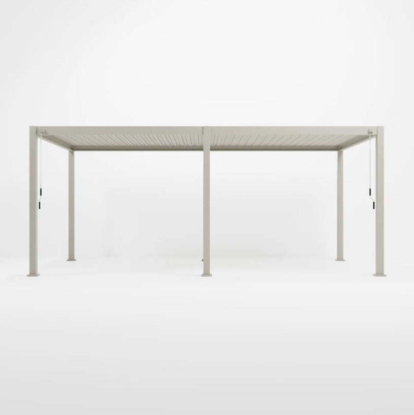 7.2M x 3.6M Rectangular NOVA TITAN Pergola PEBBLE New 2025 Model