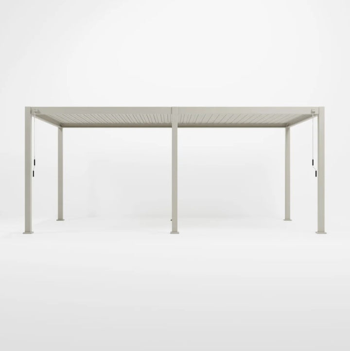 7.2M x 3.6M Rectangular NOVA TITAN Pergola PEBBLE New 2025 Model