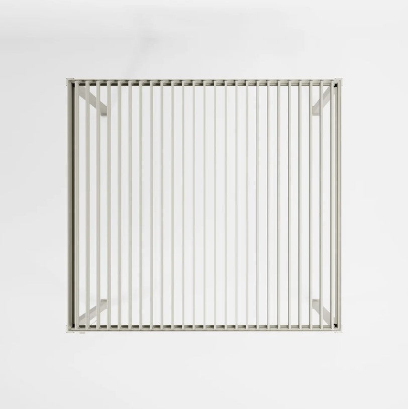 4M x 3.6M Rectangular NOVA TITAN Pergola PEBBLE New 2025 Model