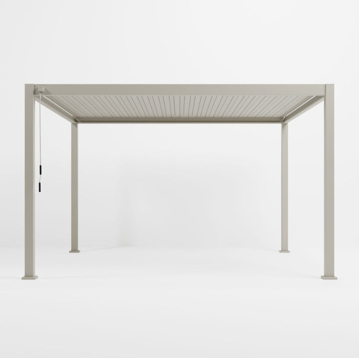 4M x 3.6M Rectangular NOVA TITAN Pergola PEBBLE New 2025 Model