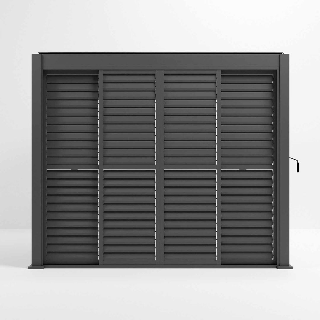 Nova - Titan Louver Sliding Doors - 3m - Grey