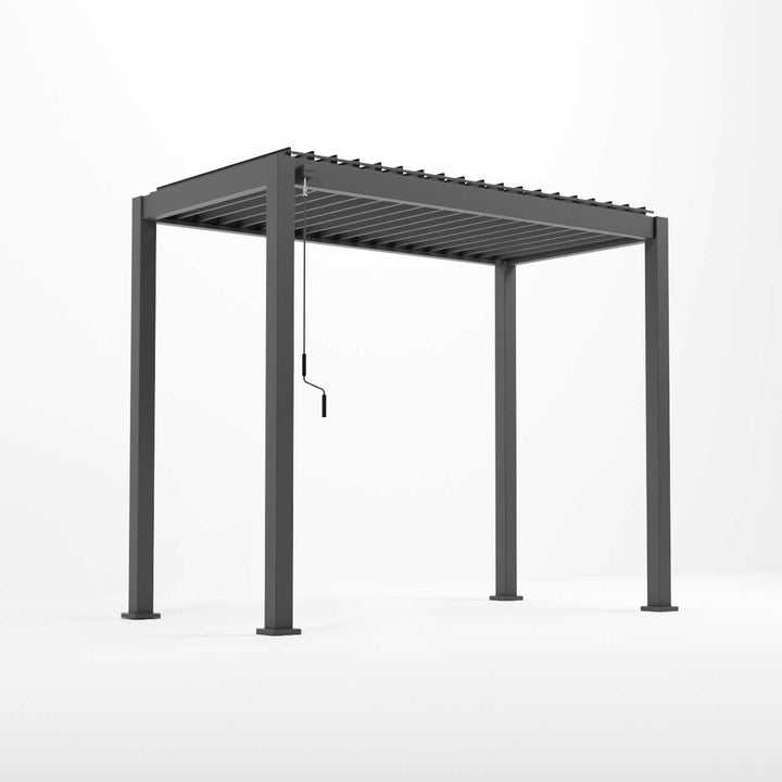 1.5M x 3M Rectangular NOVA TITAN Pergola GREY New 2025 Model