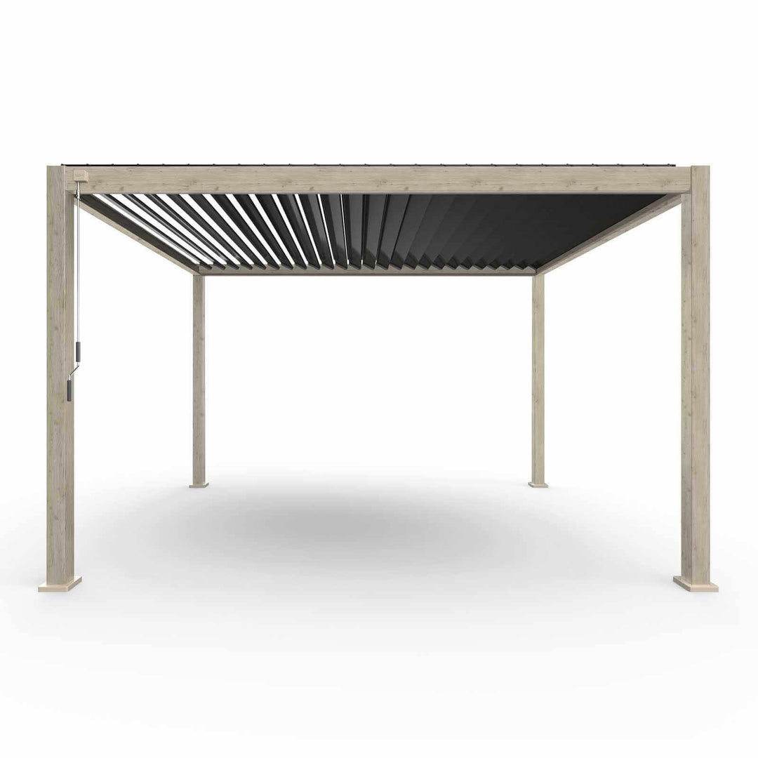 4M x 3.6M Rectangular NOVA TITAN Pergola WOOD LOOK New 2026 Model