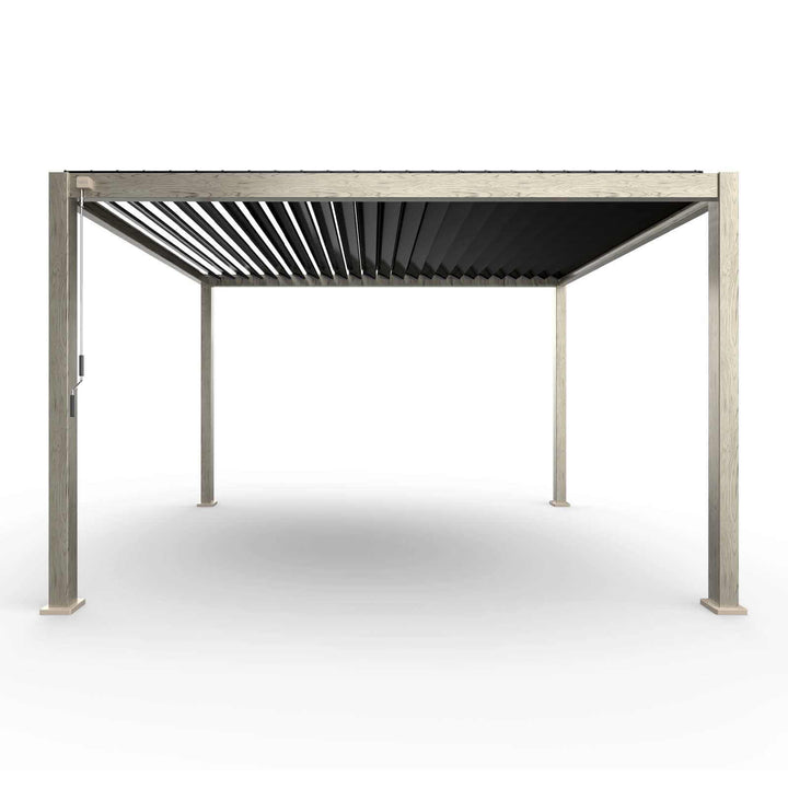 4M x 3.6M Rectangular NOVA TITAN Pergola WOOD LOOK New 2026 Model