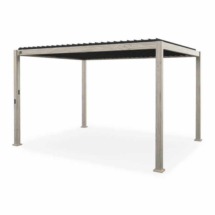 4M x 3.6M Rectangular NOVA TITAN Pergola WOOD LOOK New 2026 Model