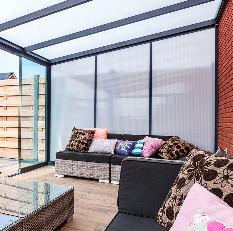 BOSCO Polycarbonate Side Wall Opal Opaque 3.0M RIGHT