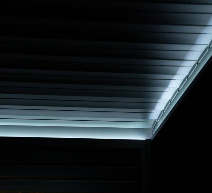 3.6M x 3.6M TITAN Pergola LED Light Kit - Full Spectrum Multi Colour & White with Remote Control